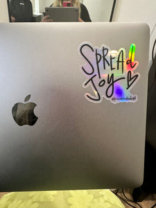 Spread Joy Sticker